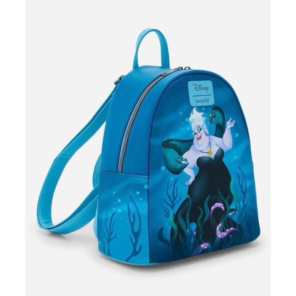 NEW Loungefly Disney Little Mermaid Ursula Poor Unfortunate Souls Mini Backpack